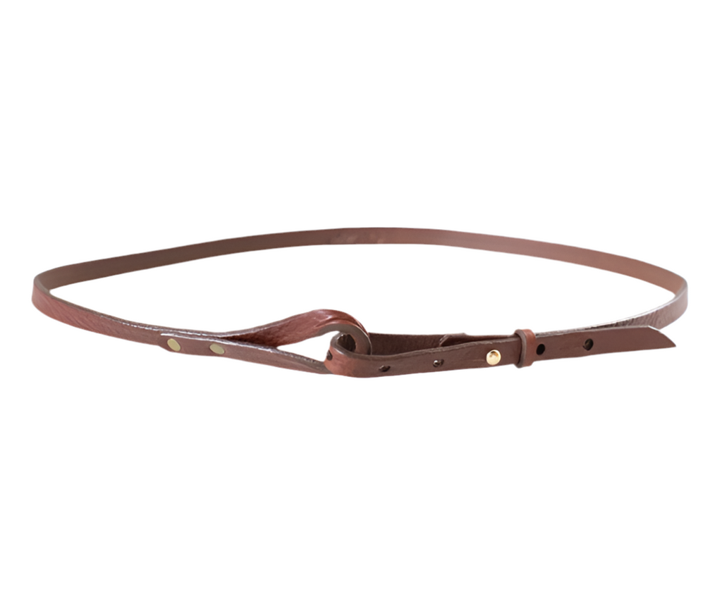 Nuova Belt in Bark