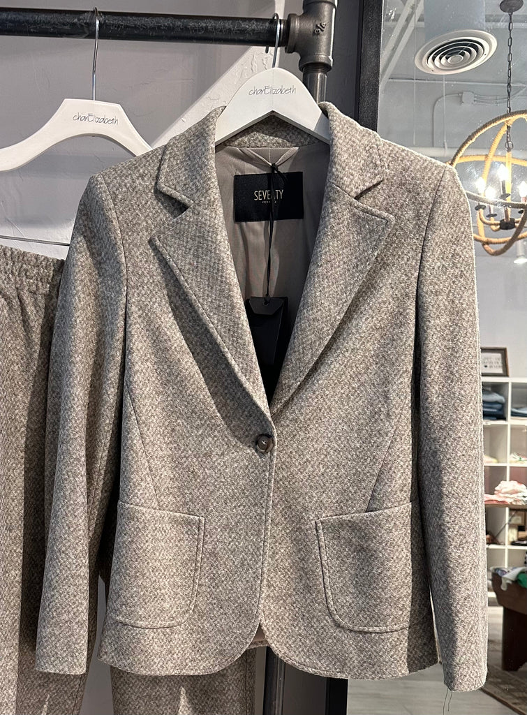 Seventy Wool-Blend Single-Breasted Jacket