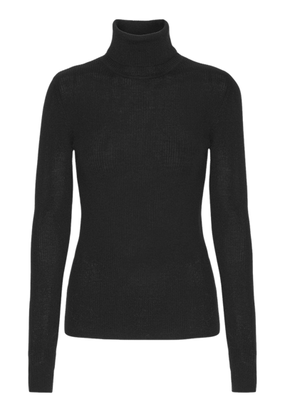 Bob Blouse Merino Wool in Black