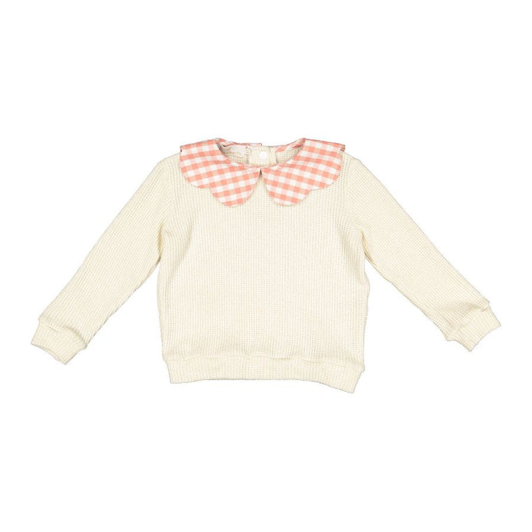 Rosy Gingham Jumper