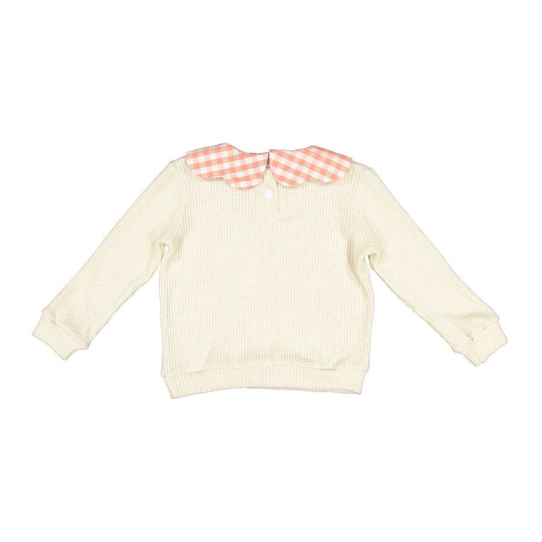 Rosy Gingham Jumper