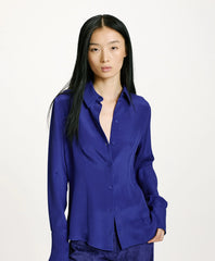 Momoni Origa Shirt in Grigio Lapis