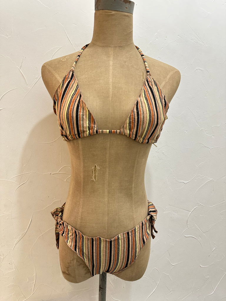 Tracie Beachwear Top in Ruggine Multicolor