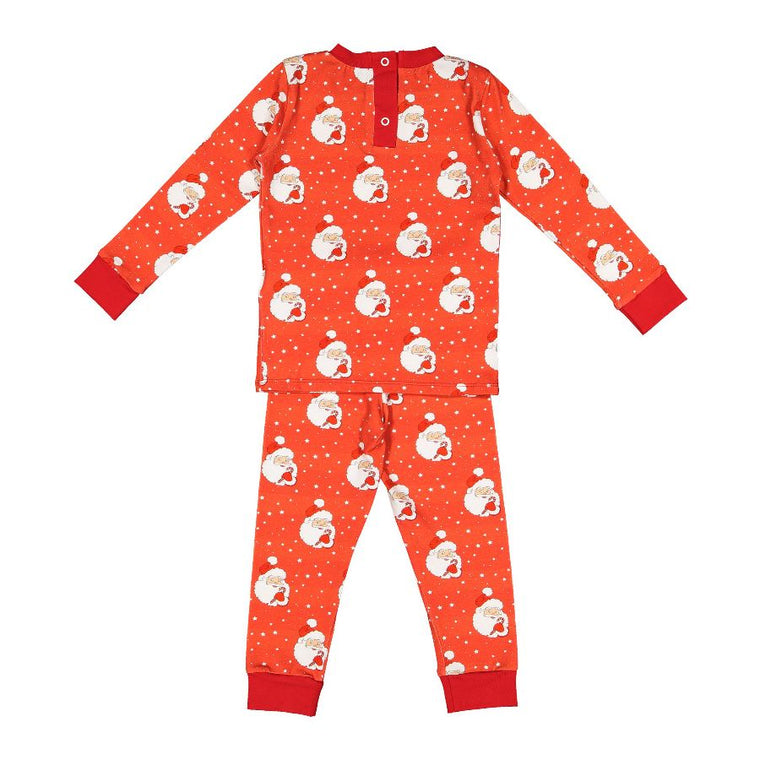 Red Santa Glows Boy Pajama Set