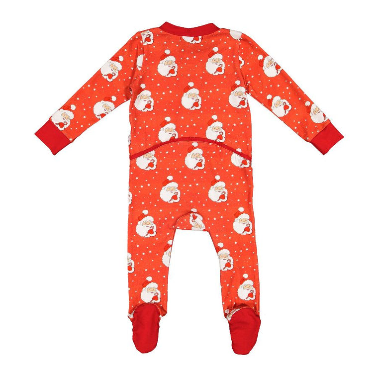 Red Santa Glows Baby Boy Pajama