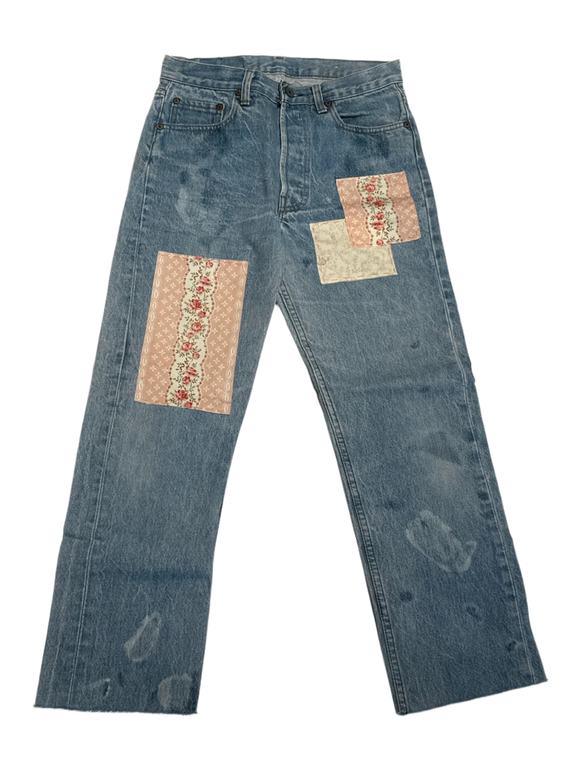 Vintage Levi's 501 30x30 Pink Patches