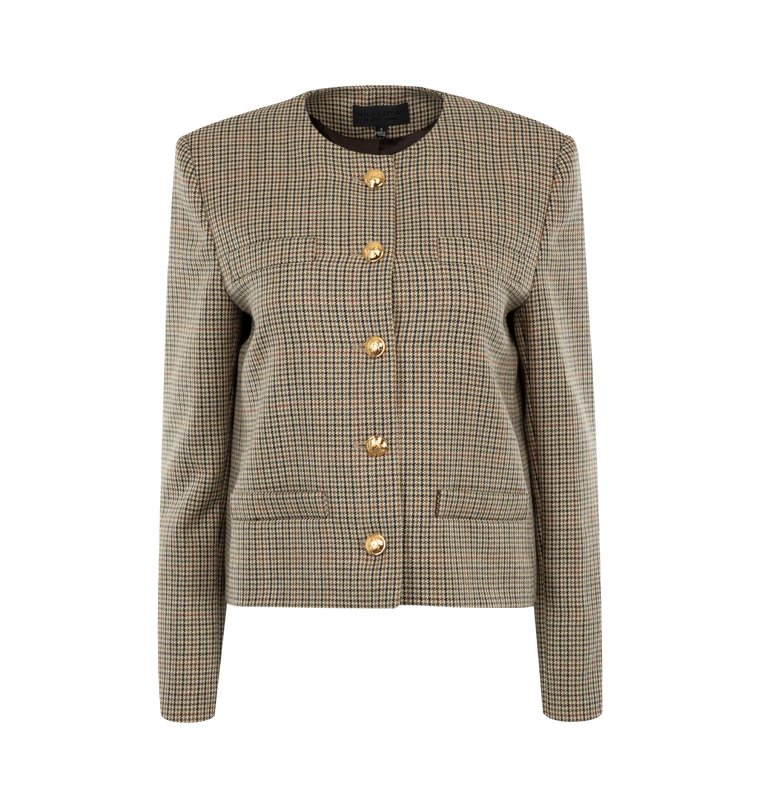 Sloane Jacket in Hunter Check