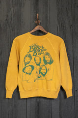 The Beach Boys Shrunken Sweatshirt in Mustard