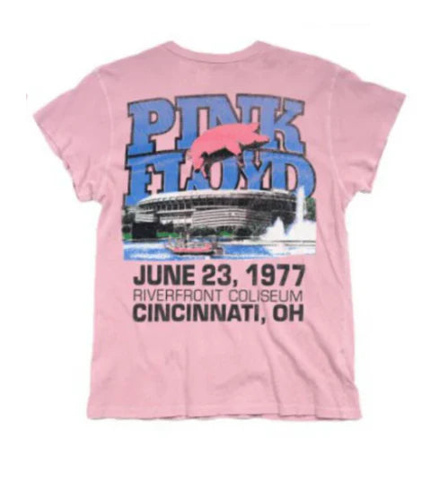 Pink Floyd Crew Tee in Petal