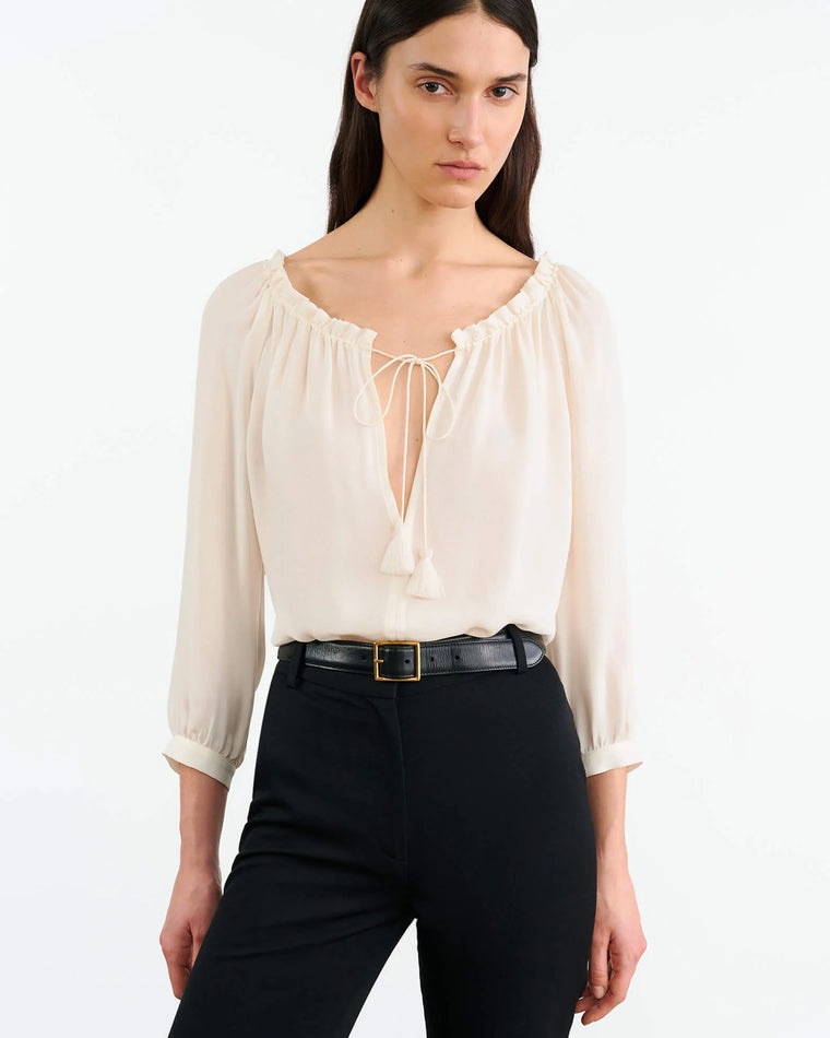 Carley S. Silk Blouse