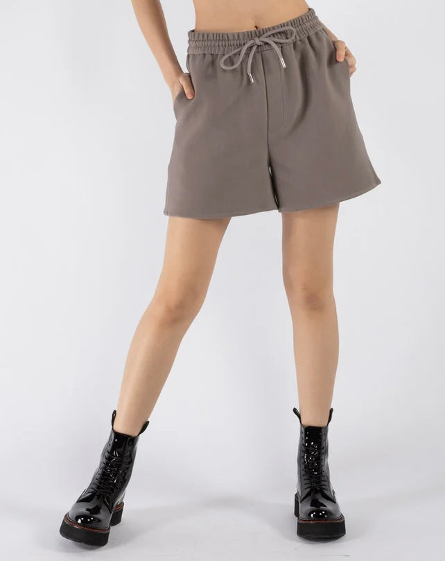 Loose Shorts in Sage