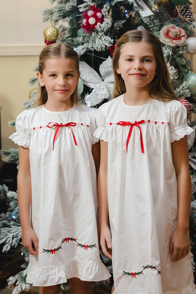 White Christmas Nightgown