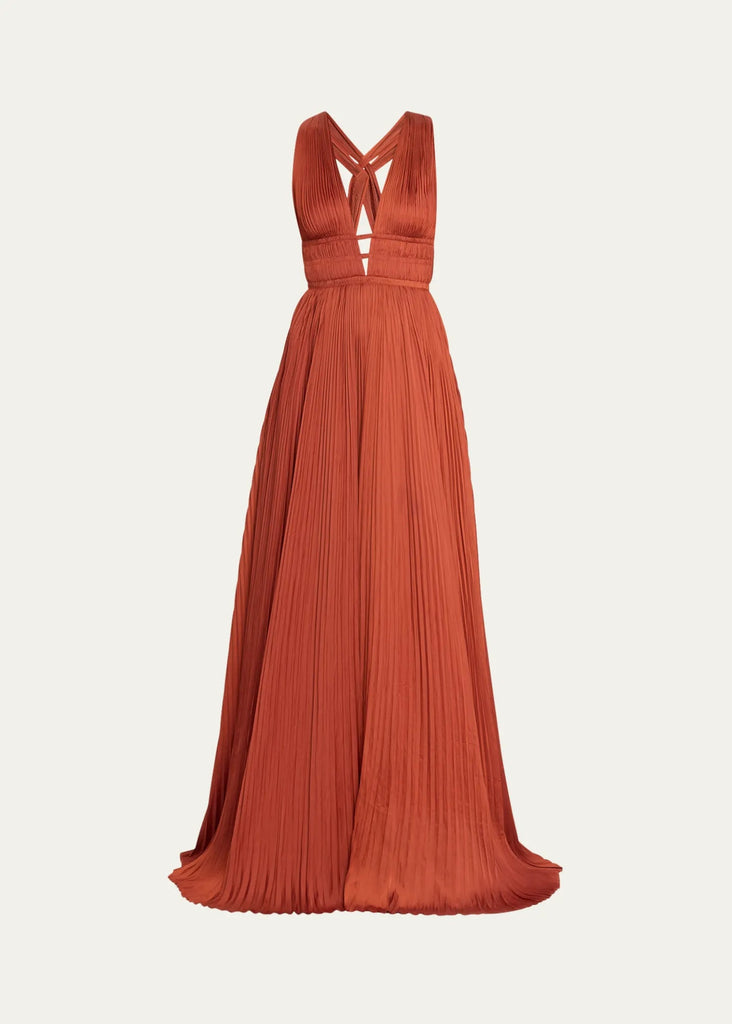 Veda Gown in Tierra