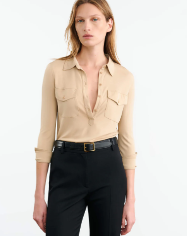 Lark Shirt in Khaki