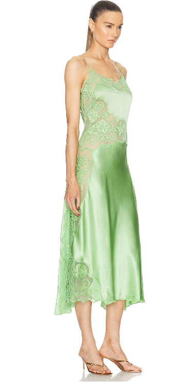 Lucienne Dress in Celadon