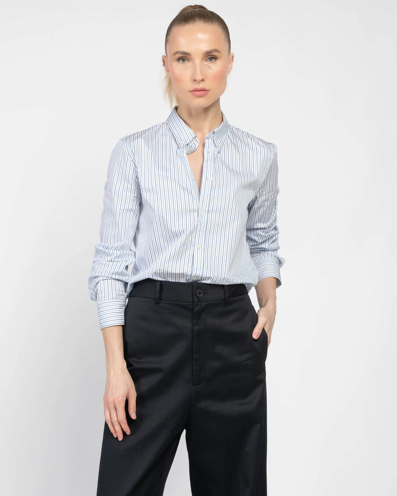 Dyllan Striped Cotton Shirt