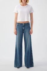 AMO Denim Edith Wide Leg Trouser