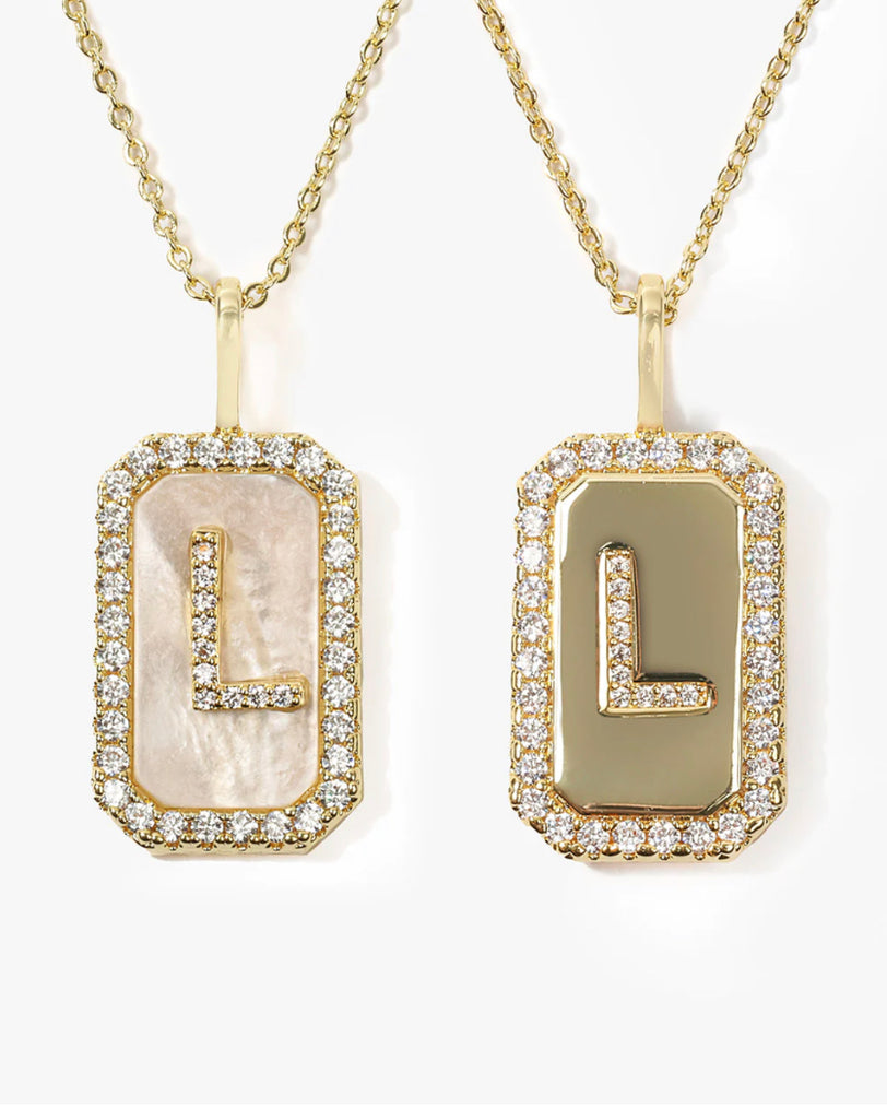 Love Letter Double-Sided Necklace(s) in Gold