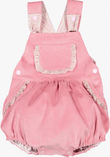 Pink Candy Baby Overall