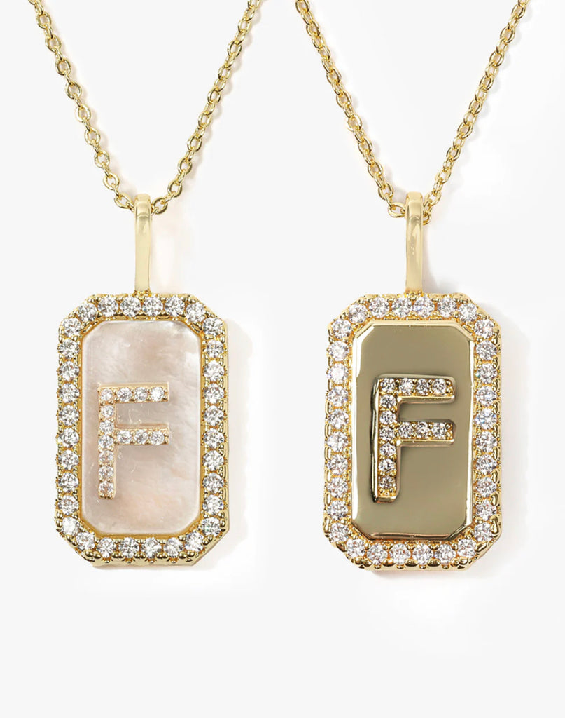 Love Letter Double-Sided Necklace(s) in Gold