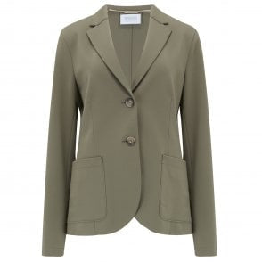 Women Boyfriend Travel Blazer in Rosemary