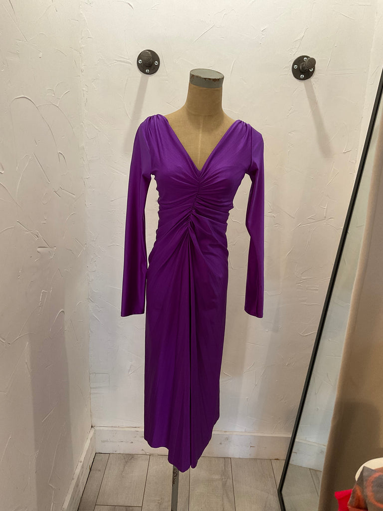 Francesca Dress in Purple