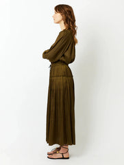 Malia Skirt in Olive