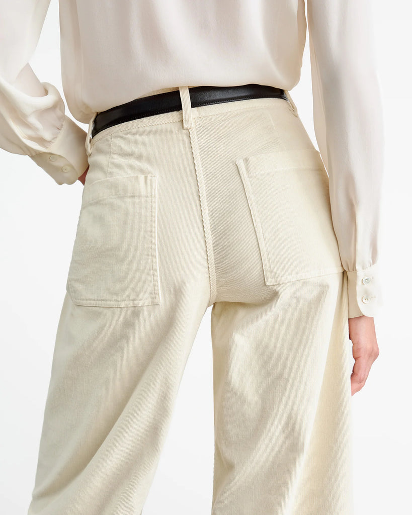 Megan Corduroy Pant in Stone