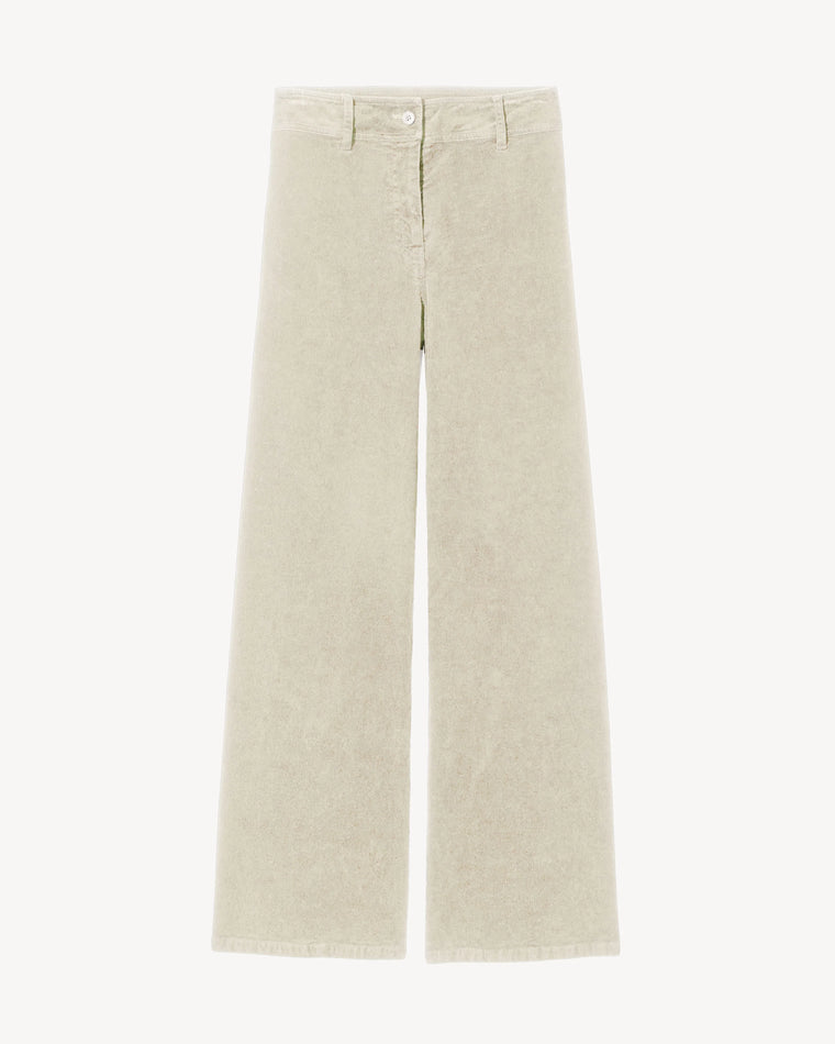 Megan Corduroy Pant in Stone