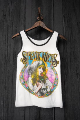 Stevie Nicks Tank in Off White