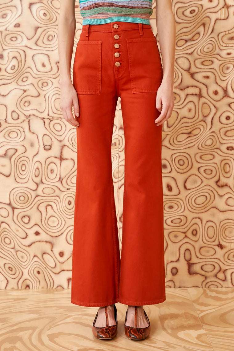 The Lou Jean in Red Ochre