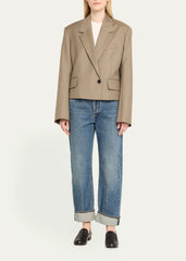 Agolde Callie Cropped Blazer