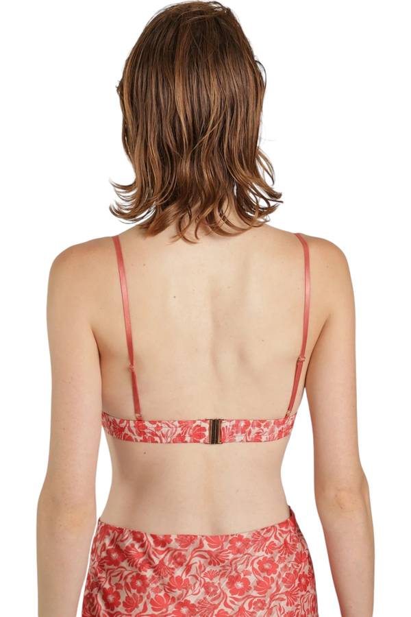 Nitzan Bra in Red Print