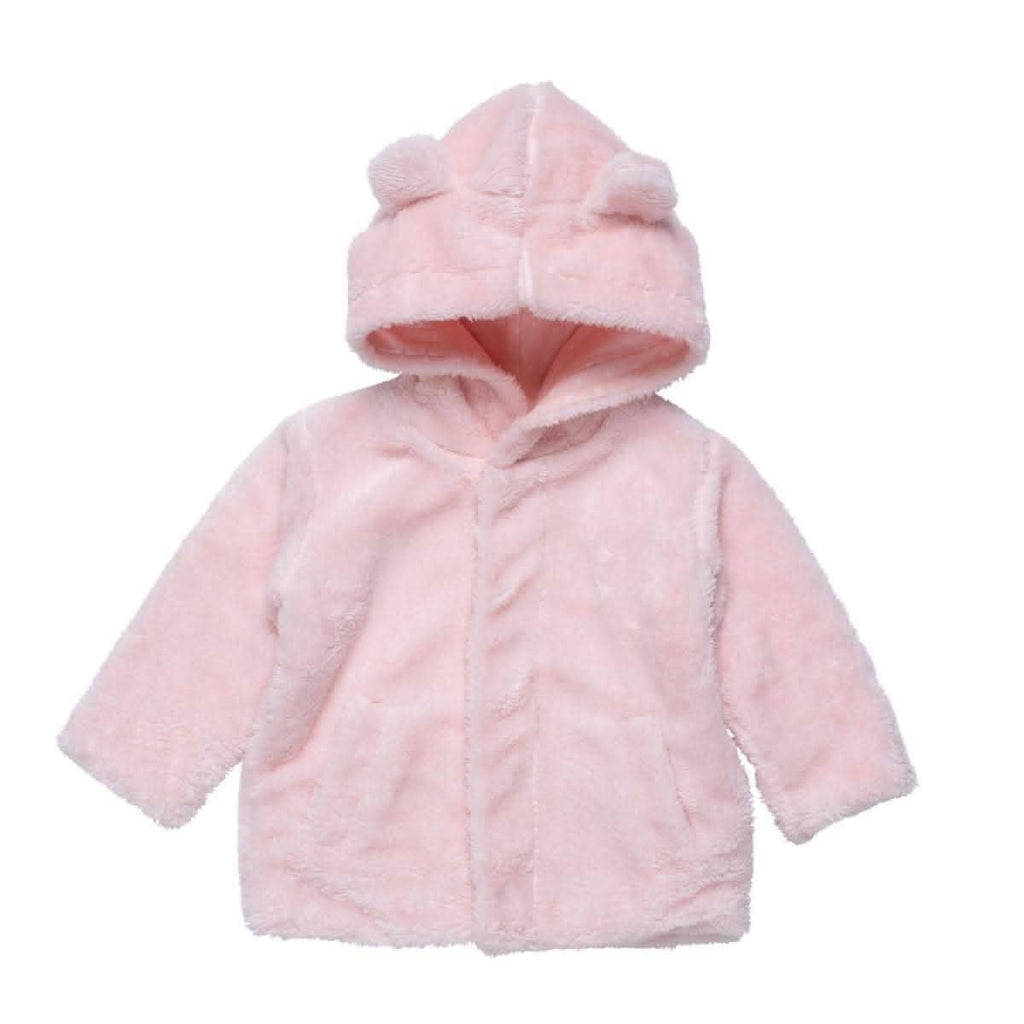 pink blossom minky magnetic jacket