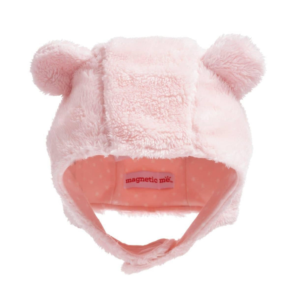 Pink Blossom Minky Hat